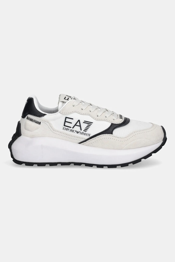 EA7 Emporio Armani tenisky AF18616.7X000341 biela SS26