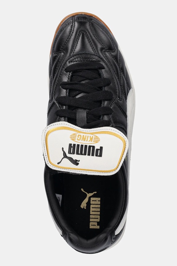 Δερμάτινα sneakers Puma King Indoor μαύρο 401683