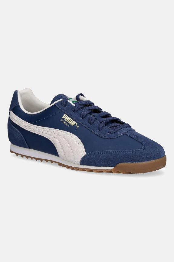 Δερμάτινα sneakers Puma Arizona Retro δέρμα σαμουά σκούρο μπλε 402353