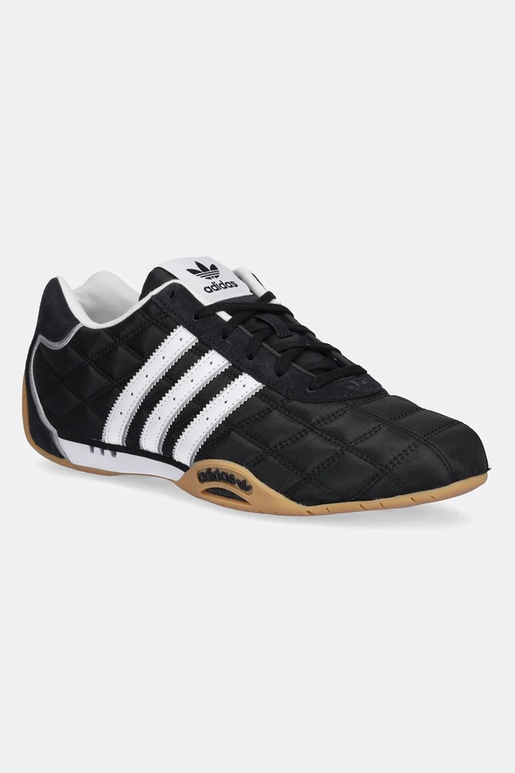 Tenisice adidas Originals Adiracer Lo brušena koža crna JQ5757