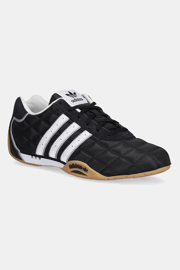 Tenisice adidas Originals Adiracer Lo brušena koža crna JQ5757