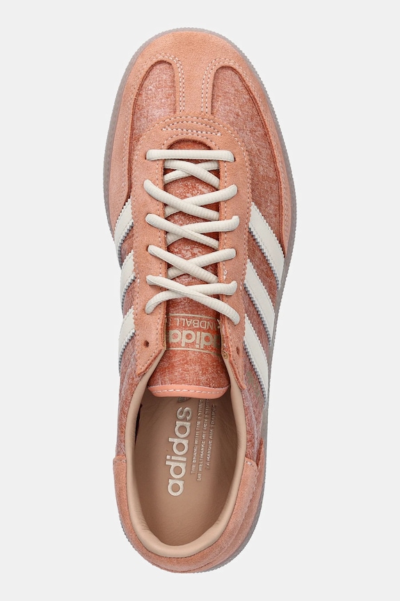 adidas Originals sneakersy skórzane Handball Spezial pomarańczowy JR3661