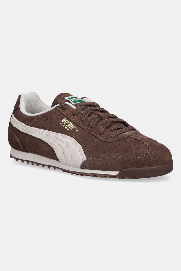 Semišové tenisky Puma Arizona SD plochá hnedá 402362