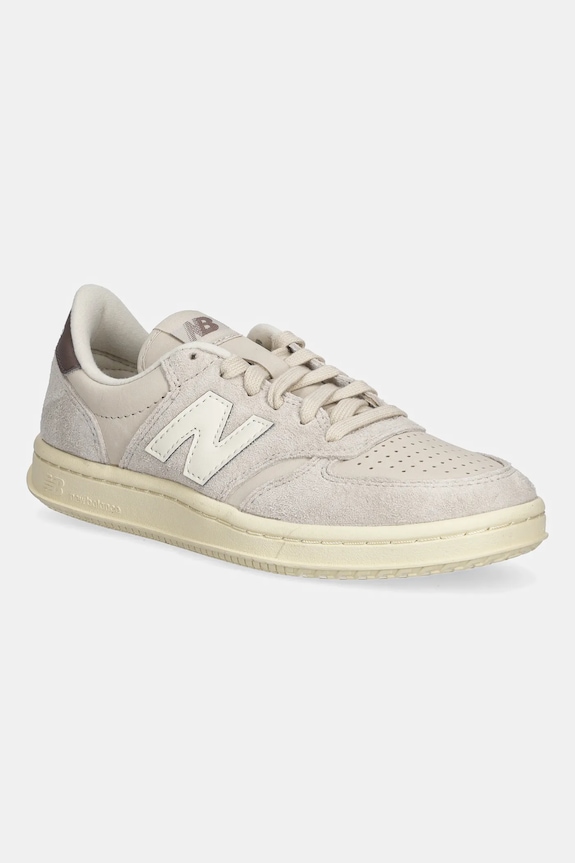 Kožené tenisky New Balance CT500 usňová koža béžová CT500SNB