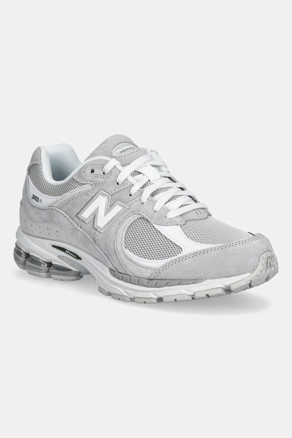 Semišové tenisky New Balance 2002 semišová koža sivá U2002RK
