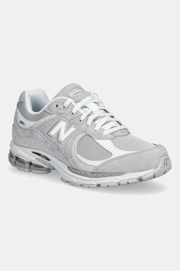 Semišové tenisky New Balance 2002 semišová koža sivá U2002RK