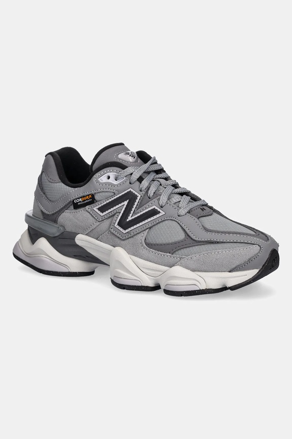 New Balance sportcipő 9060 velúr bőr szürke U9060ORB