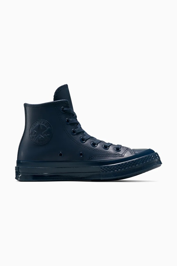 Converse teniși de piele Chuck 70 plată bleumarin A15550C