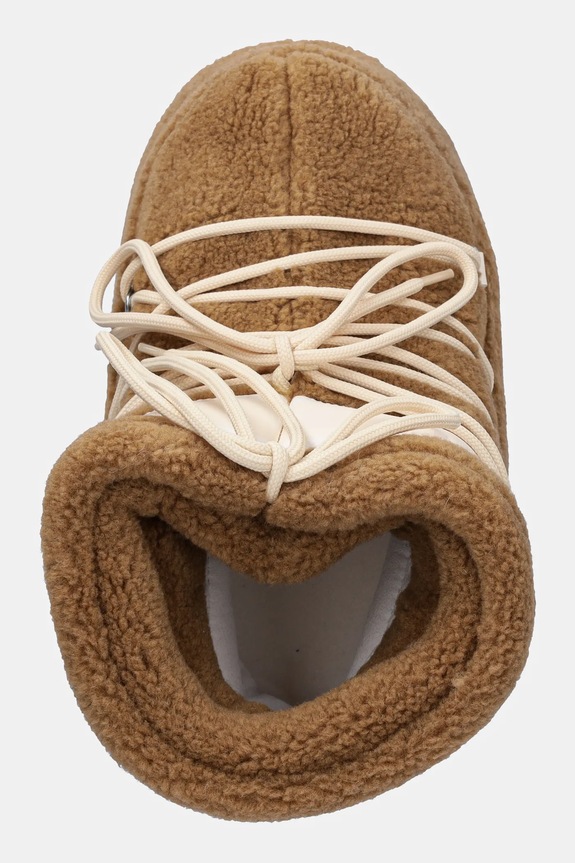 Moon Boot śniegowce MB ICON LOW FLEECE brązowy 80D1409700.M047