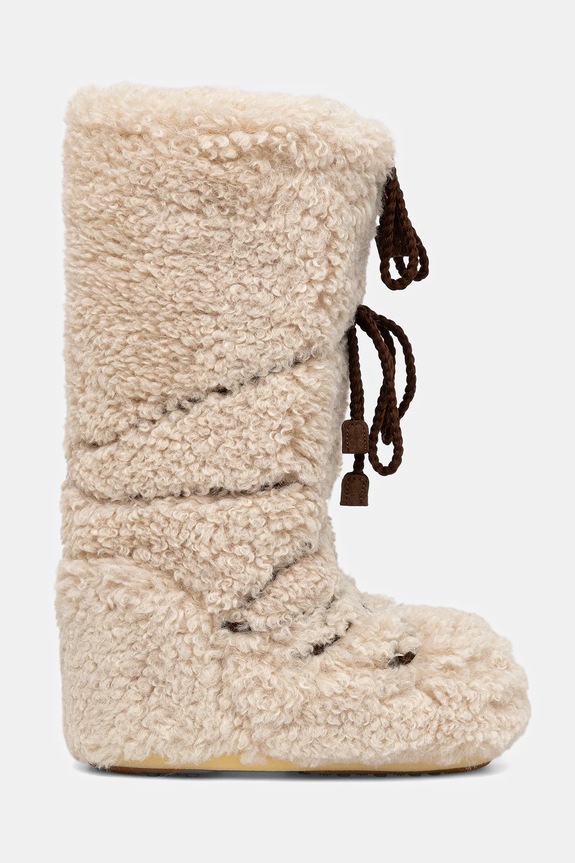 Snežke Moon Boot MB ICON CURLY EXTRA 80D1403070.L007 bež AW25