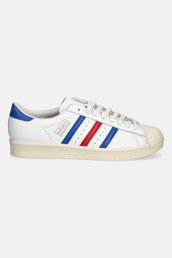 Кожаные кроссовки adidas Originals Superstar Vintage JQ6345 белый AW25
