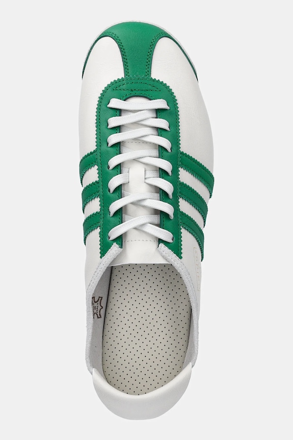 Кожени маратонки adidas Originals Italia 60s Made in Italy зелен JR8377