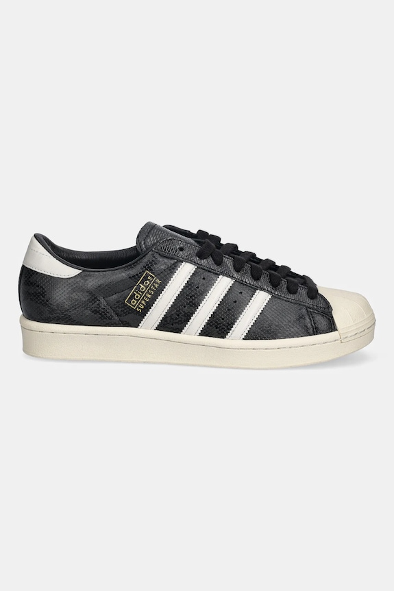 adidas Originals sneakers din piele Superstar Vintage JR1642 negru AW25