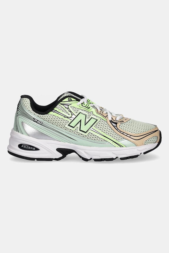New Balance sneakers 740 U740YC2 green AW25