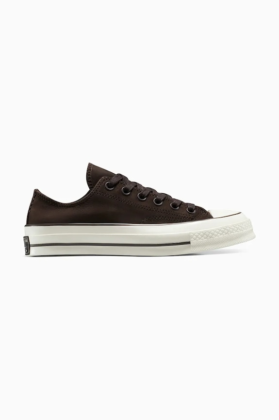 Πάνινα παπούτσια Converse Chuck 70 φλατ καφέ A13013C