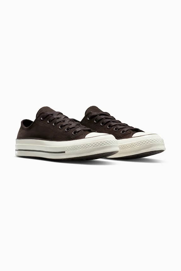 Πάνινα παπούτσια Converse Chuck 70 A13013C καφέ AW25