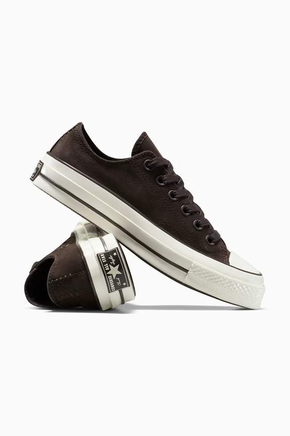 Πάνινα παπούτσια Converse Chuck 70 A13013C καφέ