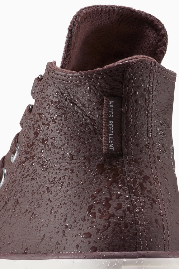 Converse teniși de piele Chuck Taylor All Star maro A13027C