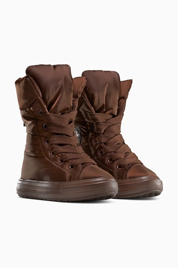 Converse śniegowce Chuck Taylor All Star Elements Boot A13890C brązowy AW25