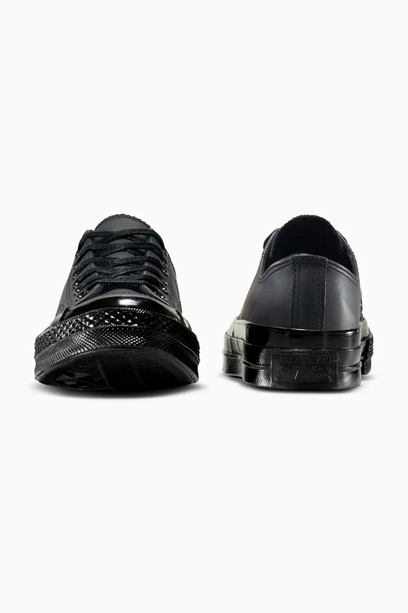 Obuv Kožené tenisky Converse Chuck 70 A15551C čierna