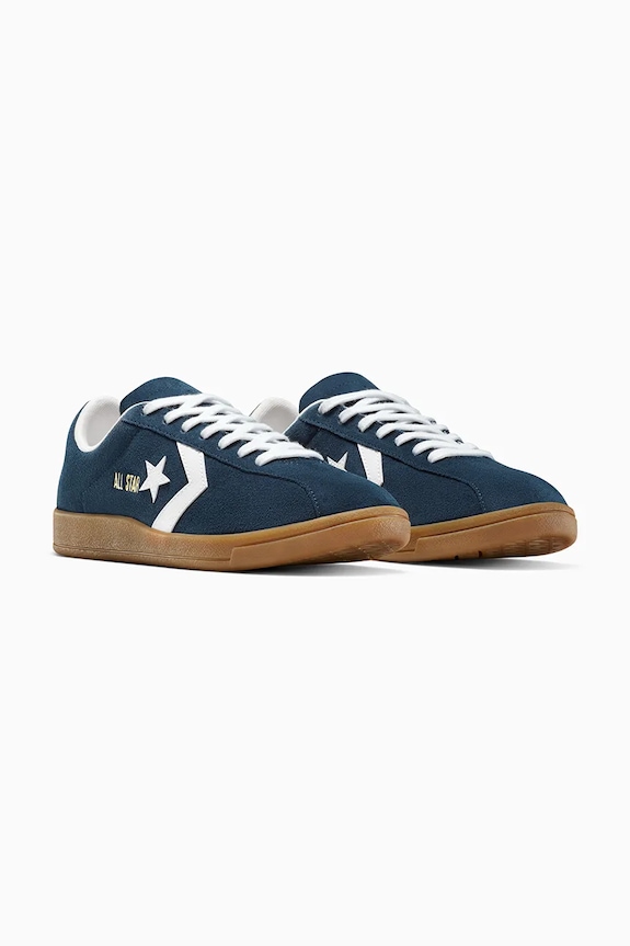 Σουέτ sneakers Converse All Star Classic Trainer A15622C σκούρο μπλε AW25