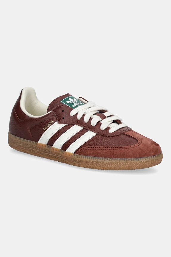 adidas Originals sneakers Samba OG pelle fiore rosso JR0892