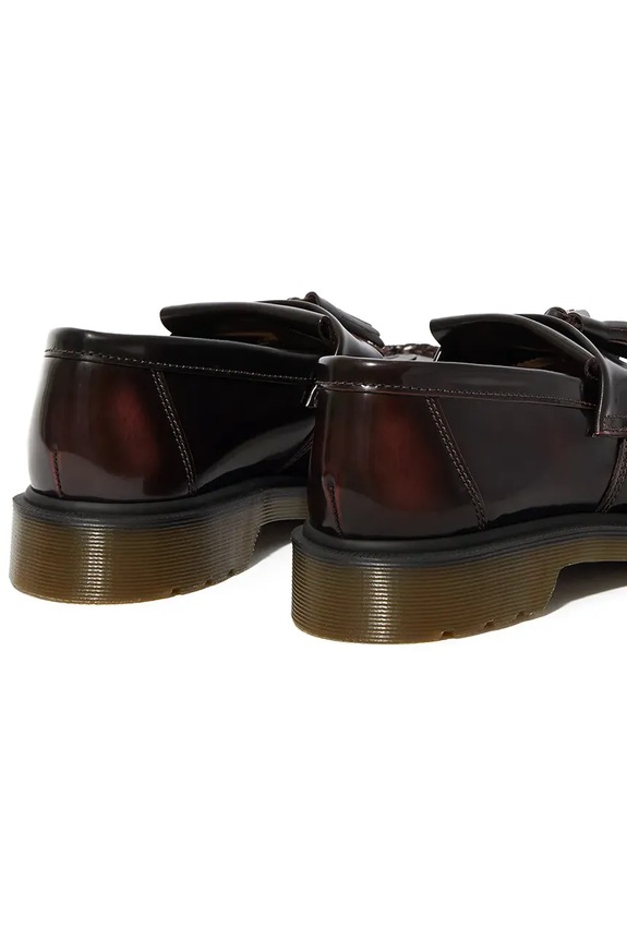 Обувки Кожени мокасини Dr. Martens Adrian Tassel Loafer DM14573601 бордо