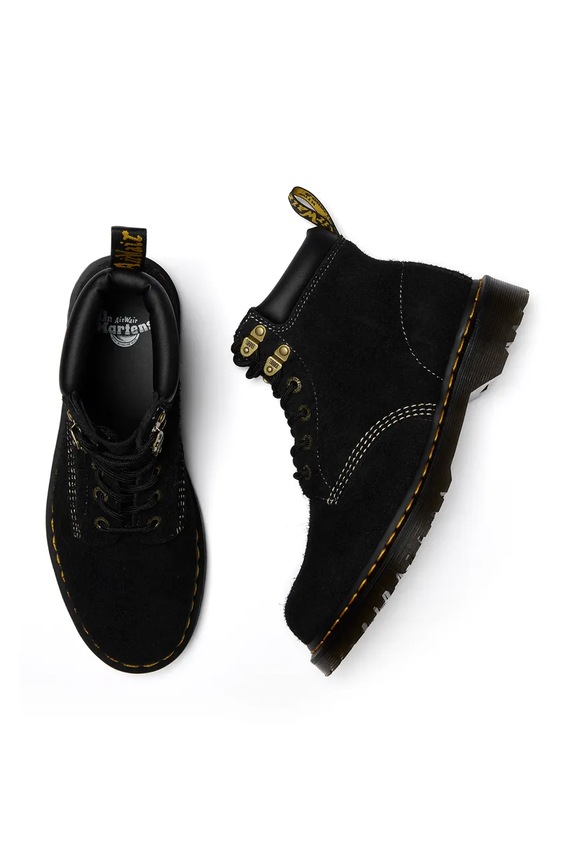 Dr. Martens scarpe in camoscio 939 6 Eye Boot DM41380001