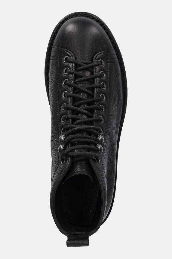 Кожени половинки обувки Fracap Monkey R200 черен MAGNIFICO.R200.MONKEY