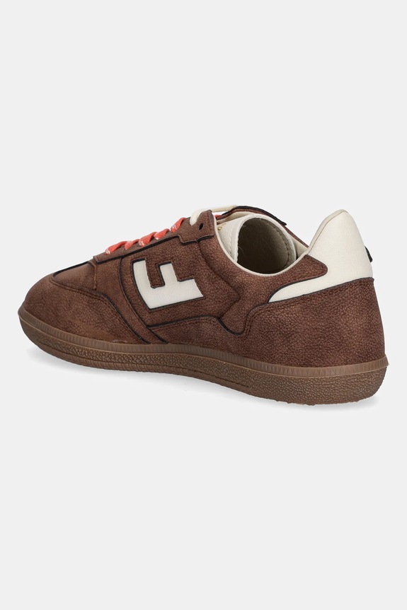 Obuwie Flamingos sneakersy Burela Slim BSNOBCAC brązowy