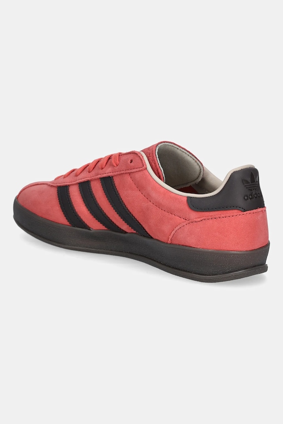 Обувки Маратонки от набук adidas Originals Gazelle Indoor Pro JR8839 червен