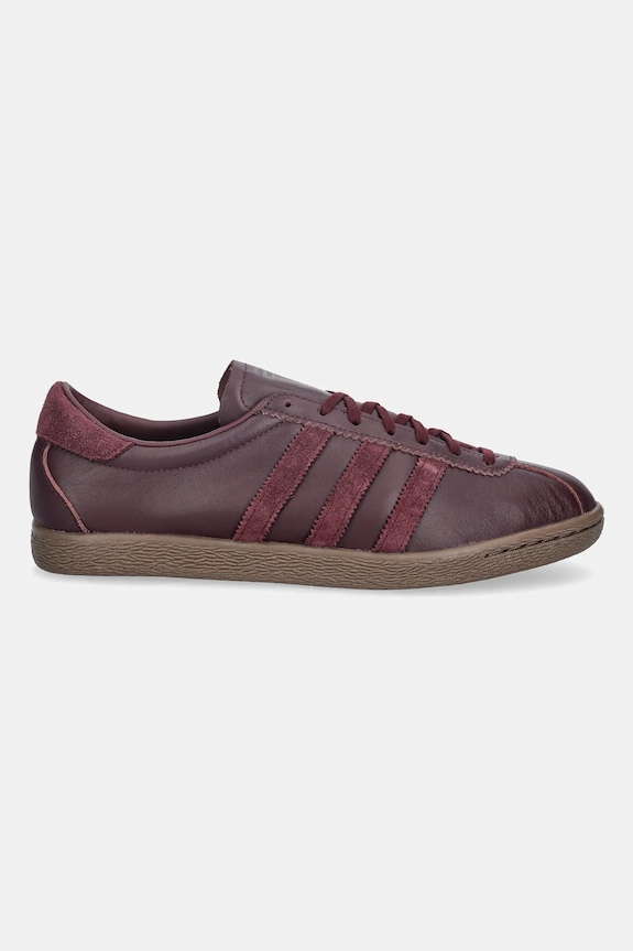 Δερμάτινα sneakers adidas Originals Tobacco JS1365 μπορντό AW25