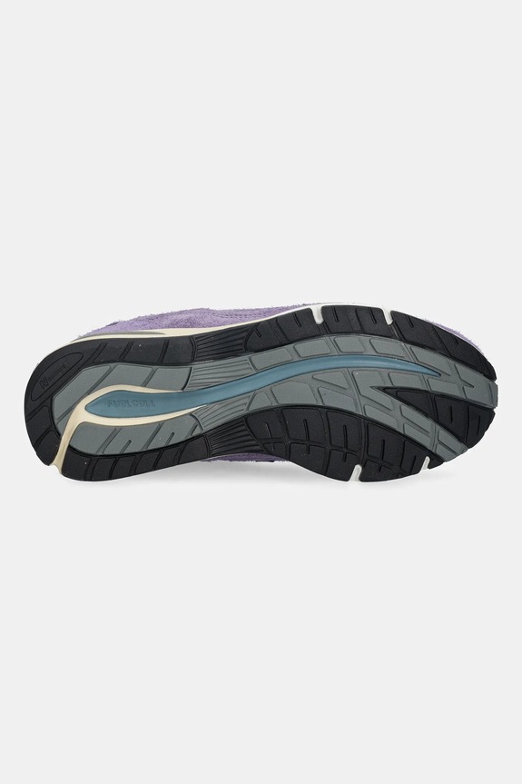 Semišové tenisky New Balance Made in UK U991LV2 fialová