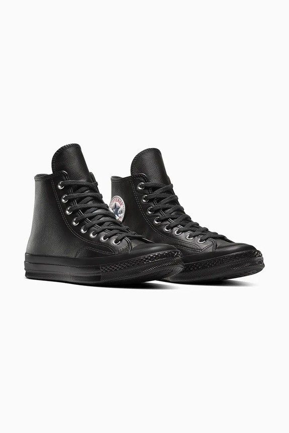 Δερμάτινα ελαφριά παπούτσια Converse Chuck 70 A15169C μαύρο AW25