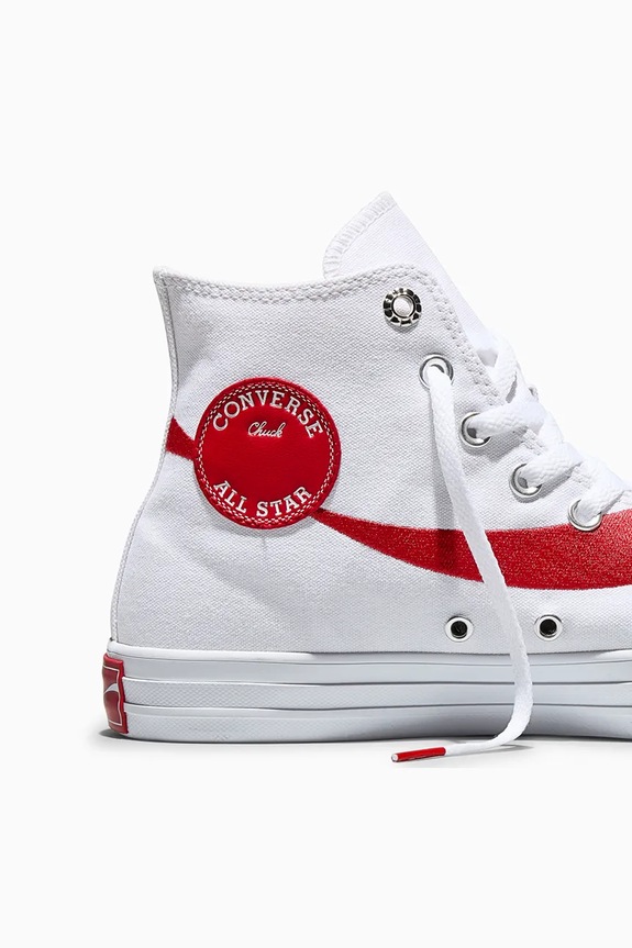 Kecky Converse Converse x Coca-Cola Chuck Taylor All Star bílá A18434C