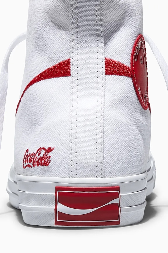 Kecky Converse Converse x Coca-Cola Chuck Taylor All Star A18434C bílá