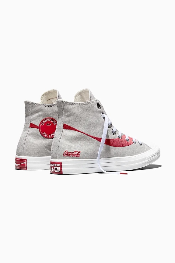 Obuv Tenisky Converse Converse x Coca-Cola Chuck Taylor All Star A18436C sivá