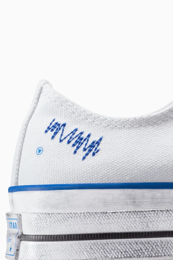 Converse plimsolls x ADERERROR CHUCK 70 A14289C white