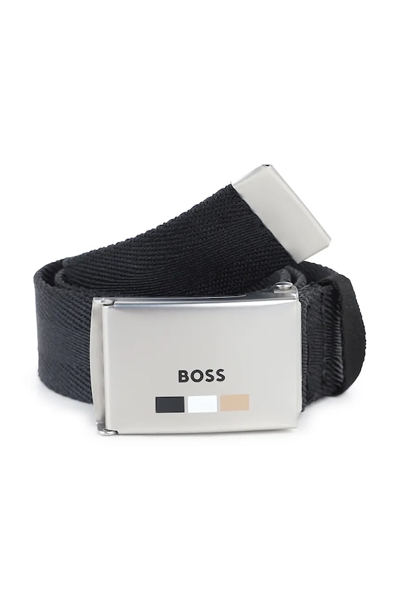 Detský opasok BOSS čierna J52629