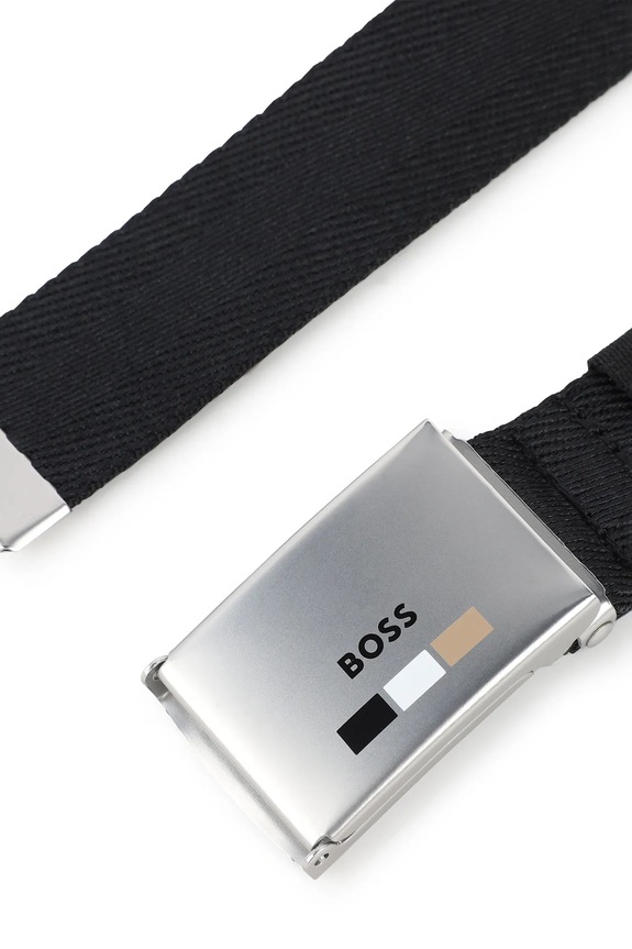 Detský opasok BOSS J52629 čierna AW25