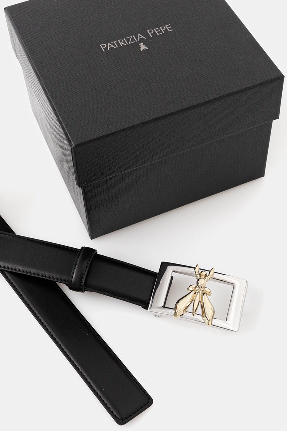 Аксесоари Кожен колан Patrizia Pepe 8W0054.L048 черен