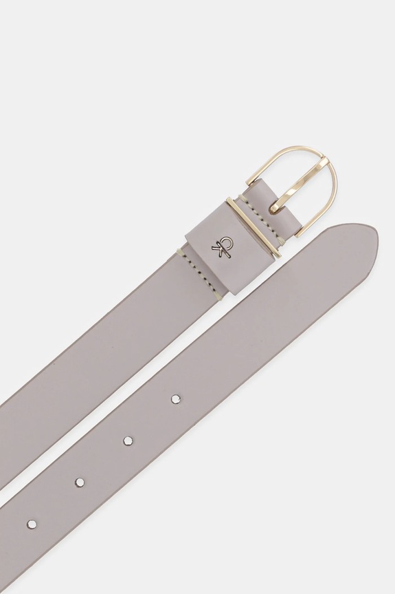 Calvin Klein pasek skórzany LV04F7039G beżowy AW25