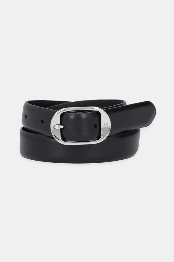Calvin Klein pasek skórzany czarny LV04K7014G