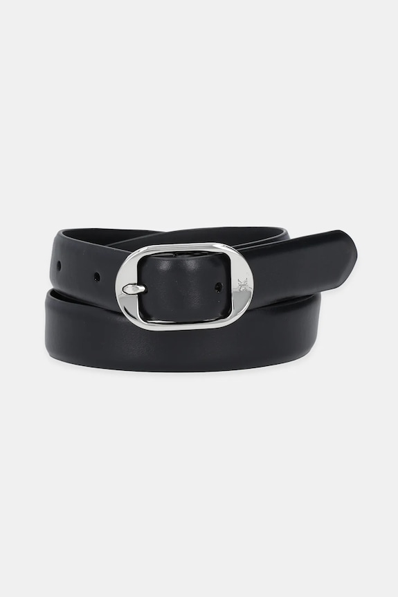 Calvin Klein pasek skórzany czarny LV04K7014G