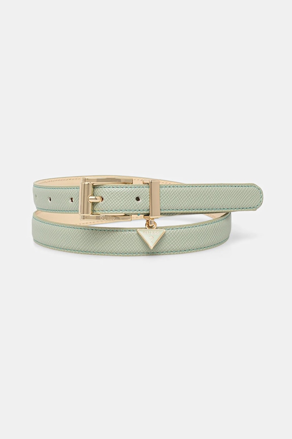 Guess pasek ROSALBA imitacja skóry licowej zielony BW9256.P5325