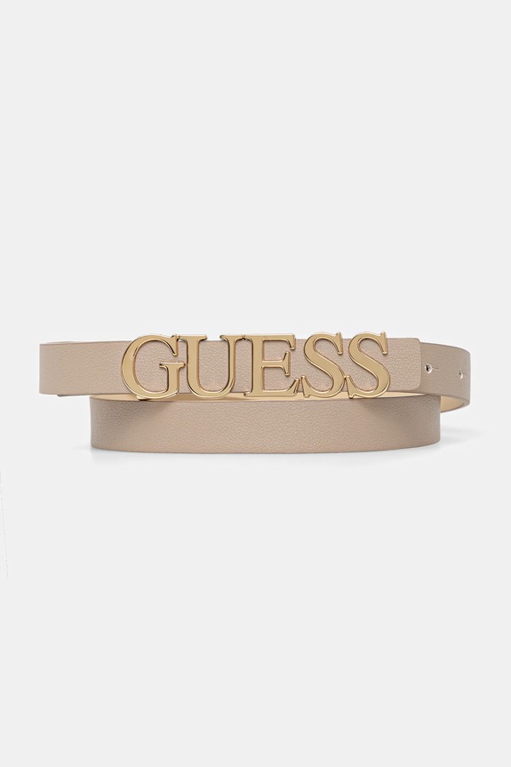 Guess pasek MIMINA syntetyczny beżowy BW9257.P5320