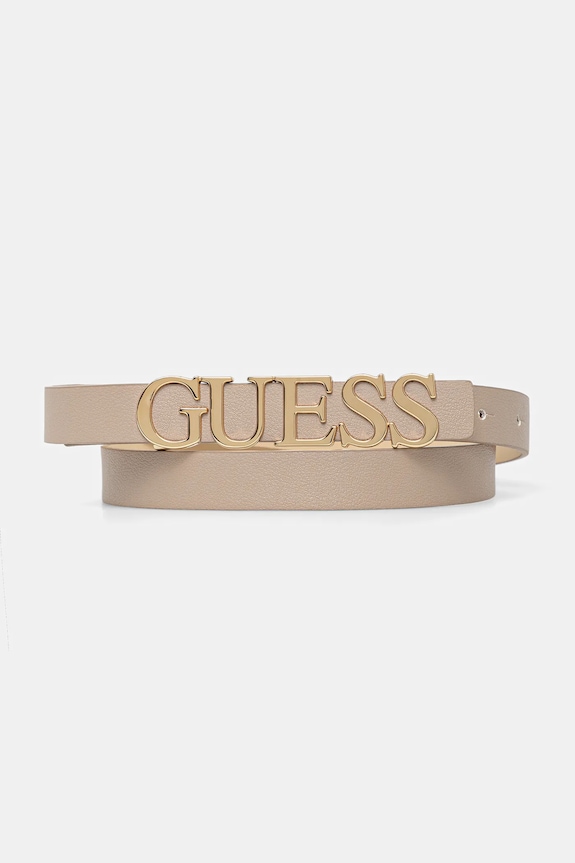 Guess pasek MIMINA syntetyczny beżowy BW9257.P5320