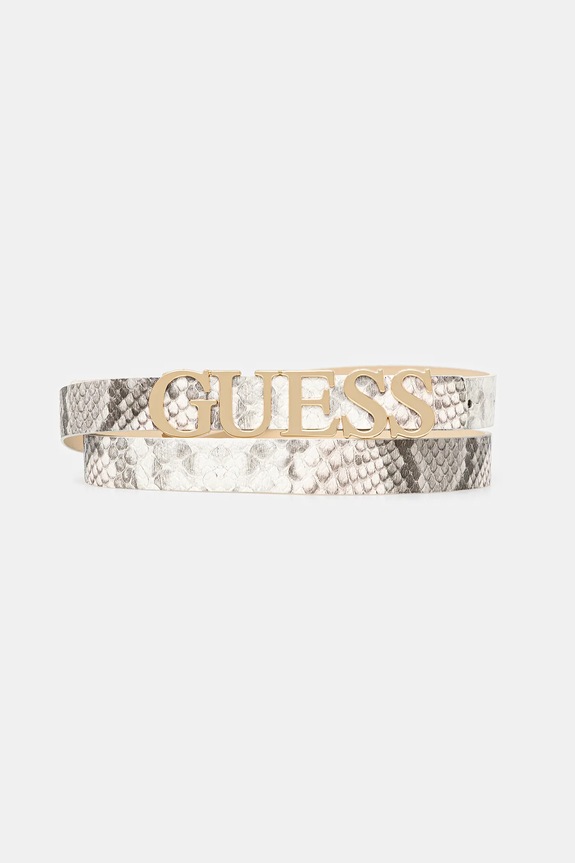 Guess pasek LEFIA beżowy BW9258.P5320