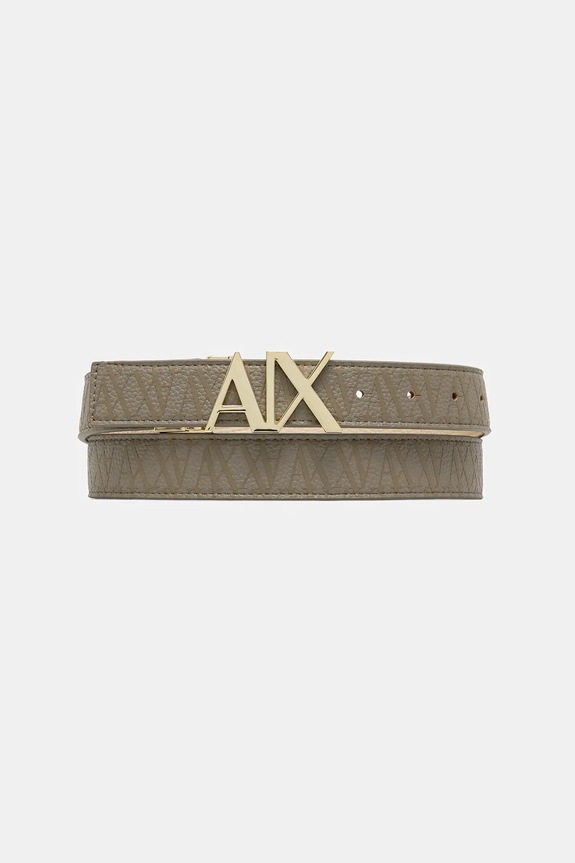 Armani Exchange pasek dwustronny zielony XW001203.AF19298