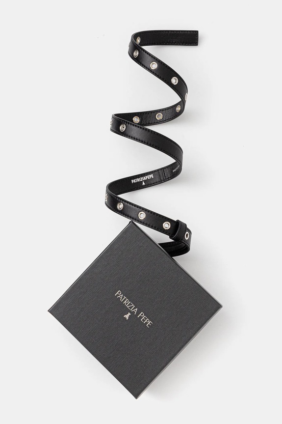 Accesorii Patrizia Pepe curea de piele 2W0016.L113 negru